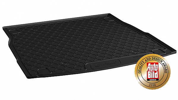 Design Cargo Trunk Liner Compatible With Stelvio 01.2017->  Custom-fit Cargo Trunk Mat With Raised Edge