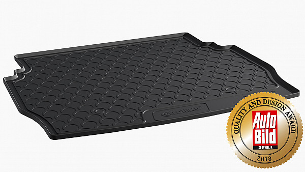 Design Cargo Trunk Liner Compatible With 1er 5 Door F20 09.2011-06.2019  Custom-fit Cargo Trunk Mat With Raised Edge