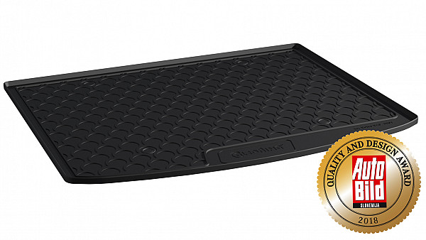 Design Cargo Trunk Liner Compatible With V40 D2, D3, D4 03.2018-> for Upper Variable Floor Custom-fit Cargo Trunk Mat With Raised Edge