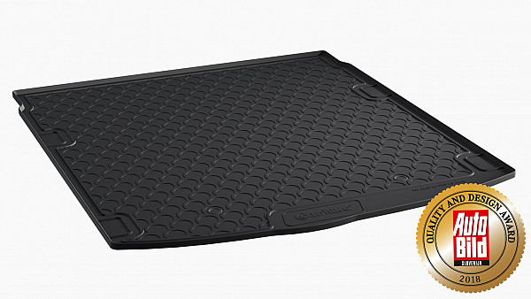Design Cargo Trunk Liner Compatible With A6, S6, Sedan 4G 01.2011-05.2018  Custom-fit Cargo Trunk Mat With Raised Edge