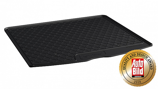 Design Cargo Trunk Liner Compatible With Verso 04.2009-06.2018  Custom-fit Cargo Trunk Mat With Raised Edge