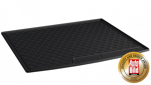 Design Cargo Trunk Liner Compatible With Q3 F3 12.2018-> for Upper Variable Floor Custom-fit Cargo Trunk Mat With Raised Edge