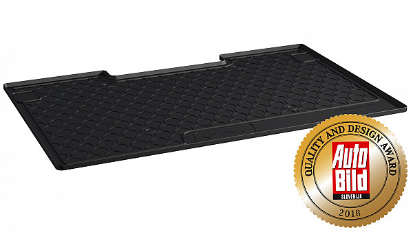 Design Cargo Trunk Liner Compatible With Kangoo Passenger 01.2008-12.2020  Custom-fit Cargo Trunk Mat With Raised Edge