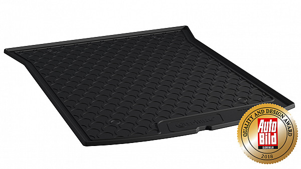 Design Cargo Trunk Liner Compatible With Model 3 03.2019-> For Back Trunk Custom-fit Cargo Trunk Mat With Raised Edge