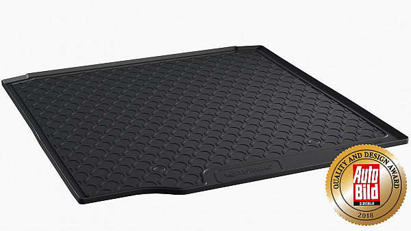 Design Cargo Trunk Liner Compatible With Superb Sedan 07.2008-05.2015  Custom-fit Cargo Trunk Mat With Raised Edge