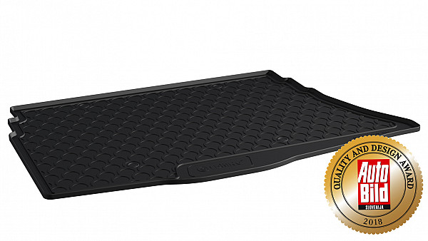 Design Cargo Trunk Liner Compatible With ceed Hatchback 5 Doors 05.2012-06.2018  Custom-fit Cargo Trunk Mat With Raised Edge