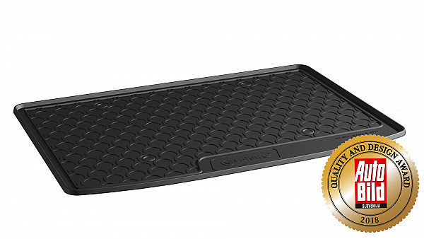 Design Cargo Trunk Liner Compatible With Juke II 12.2019-> for Upper Variable Floor Custom-fit Cargo Trunk Mat With Raised Edge