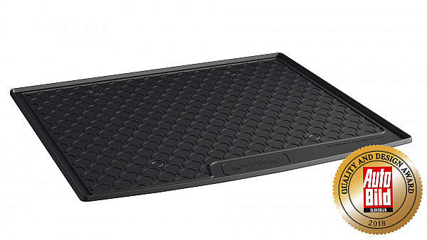 Design Cargo Trunk Liner Compatible With Q3 Sportback 10.2019-> for Upper Variable Floor With Movable Rear Bench Custom-fit Cargo Trunk Mat With Raised Edge