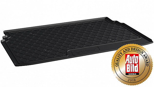 Design Cargo Trunk Liner Compatible With C3 Aircross 11.2017-05.2024 for Upper Variable Floor Custom-fit Cargo Trunk Mat With Raised Edge