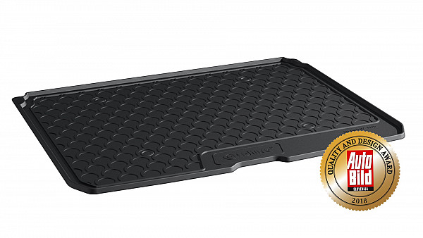 Design Cargo Trunk Liner Compatible With Q2 07.2016-> for Upper Variable Floor Custom-fit Cargo Trunk Mat With Raised Edge