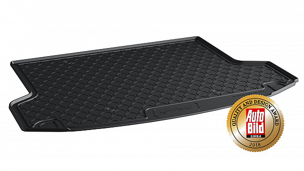Design Cargo Trunk Liner Compatible With ix35 03.2010-07.2015  Custom-fit Cargo Trunk Mat With Raised Edge