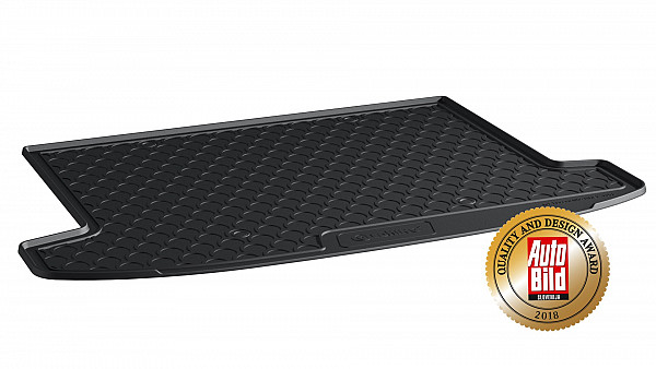 Design Cargo Trunk Liner Compatible With Tucson MHEV Hybrid 12.2020-> for Upper Variable Floor Custom-fit Cargo Trunk Mat With Raised Edge