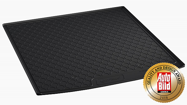 Design Cargo Trunk Liner Compatible With Alhambra 7N  10.2010-04.2020 for 5 & 7 Seats Custom-fit Cargo Trunk Mat With Raised Edge
