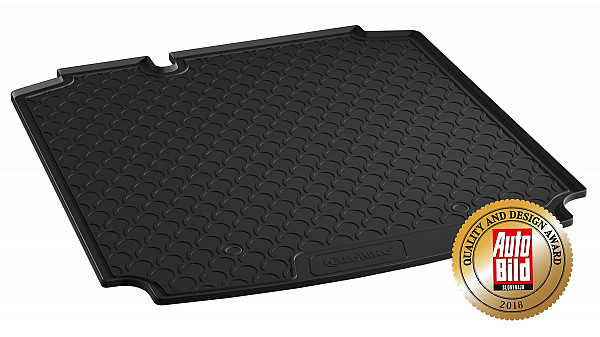 Design Kofferraumwanne kompatibel mit Volkswagen Jetta BJ. 01.2011-10.2016  Kofferraummatte passgenau mit erhöhtem Rand