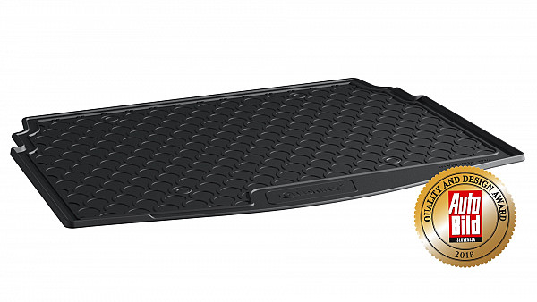 Design Cargo Trunk Liner Compatible With Golf VIII 8 Hatchback 12.2019-> for Lower Variable Floor Custom-fit Cargo Trunk Mat With Raised Edge