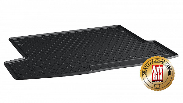 Design Cargo Trunk Liner Compatible With Civic Tourer (Estate) 02.2014-02.2018  Custom-fit Cargo Trunk Mat With Raised Edge