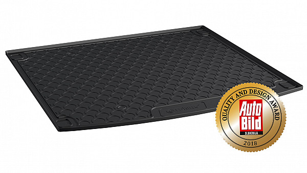 Design Cargo Trunk Liner Compatible With Touareg 05.2018->  Custom-fit Cargo Trunk Mat With Raised Edge
