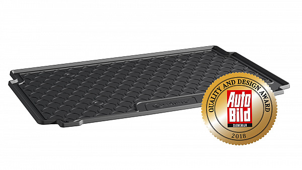 Design Cargo Trunk Liner Compatible With Mokka & Mokka e 01.2021-> for Lower Floor (Not For Variable Floor) Custom-fit Cargo Trunk Mat With Raised Edge