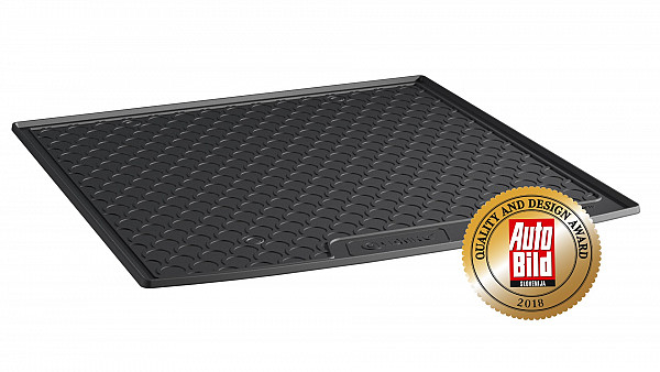 Design Cargo Trunk Liner Compatible With Golf VIII 8 Variant (Estate) 11.2020-> for Upper Variable Floor Custom-fit Cargo Trunk Mat With Raised Edge