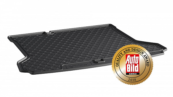 Design Cargo Trunk Liner Compatible With ID4 12.2020-> for Lower Floor Custom-fit Cargo Trunk Mat With Raised Edge