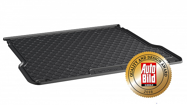 Design Cargo Trunk Liner Compatible With 308 SW (Estate) 06.2022->  Custom-fit Cargo Trunk Mat With Raised Edge