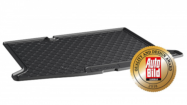Design Cargo Trunk Liner Compatible With ID.3 09.2020-> for Lower Floor Custom-fit Cargo Trunk Mat With Raised Edge