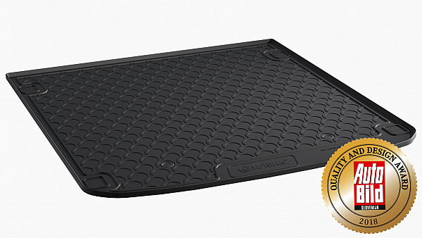 Design Cargo Trunk Liner Compatible With A4 Avant (Estate) B9, Allroad, S4, RS4 10.2015->  Custom-fit Cargo Trunk Mat With Raised Edge