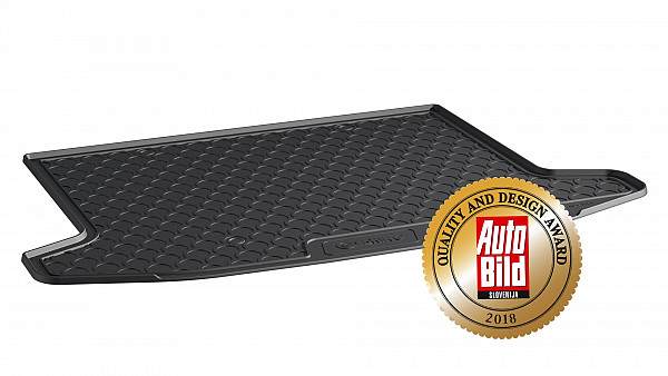 Design Cargo Trunk Liner Compatible With Sportage (not for Hybrid) 01.2022-> for Upper Variable Floor, Without Woofer Custom-fit Cargo Trunk Mat With Raised Edge