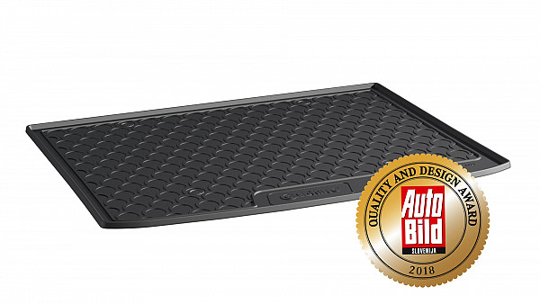 Design Cargo Trunk Liner Compatible With A3 Sportback Hatchback 05.2020-> for Upper Variable Floor Custom-fit Cargo Trunk Mat With Raised Edge