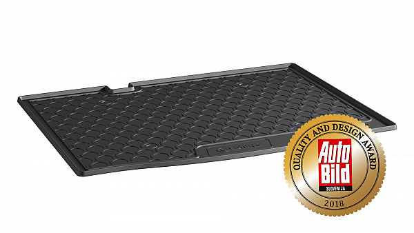 Design Cargo Trunk Liner Compatible With Sandero & Sandero StepWay 01.2021-> for Lower Floor Custom-fit Cargo Trunk Mat With Raised Edge