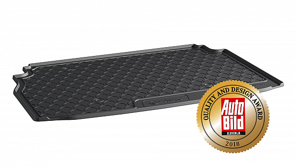 Design Cargo Trunk Liner Compatible With Astra Hatchback 02.2022-> for Upper Variable Floor Custom-fit Cargo Trunk Mat With Raised Edge