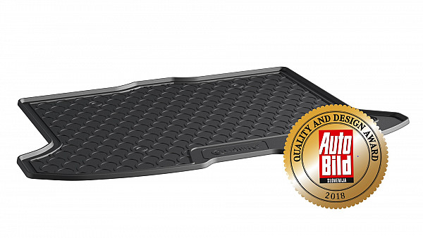 Design Cargo Trunk Liner Compatible With C30 (3 Doors) 12.2006-12.2012  Custom-fit Cargo Trunk Mat With Raised Edge