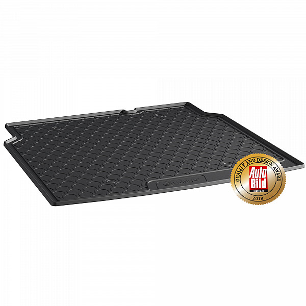 Design Cargo Trunk Liner Compatible With Rafale Hybrid 06.2024-> for Upper Floor Custom-fit Cargo Trunk Mat With Raised Edge