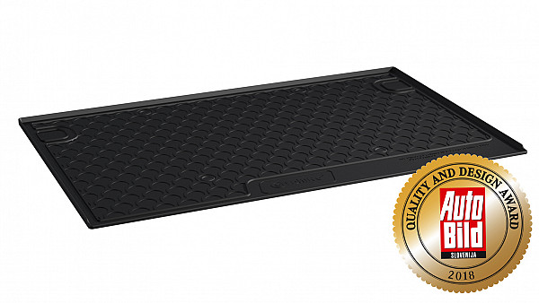 Design Cargo Trunk Liner Compatible With Doblo 07.2022-> for Passenger Custom-fit Cargo Trunk Mat With Raised Edge