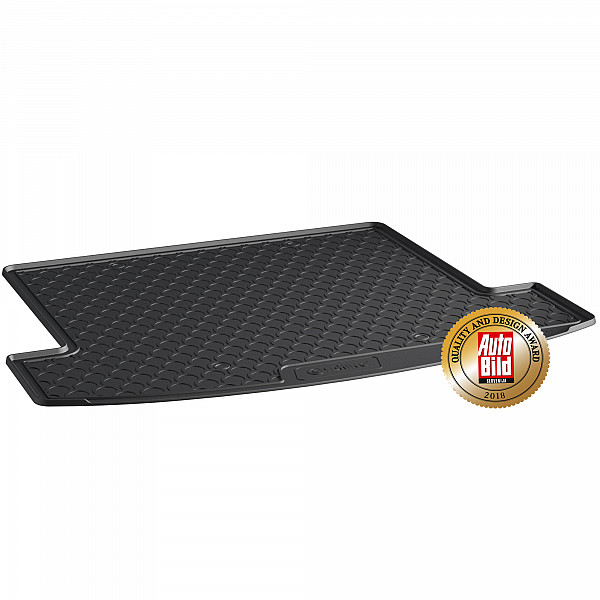 Design Cargo Trunk Liner Compatible With Santa Fe 7 Seats 07.2024->  Custom-fit Cargo Trunk Mat With Raised Edge