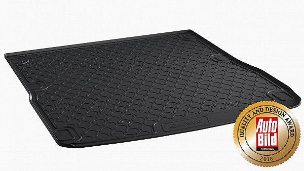 Design Cargo Trunk Liner Compatible With A6 Avant (Estate) 4F, Allroad, S6, RS6 11.2004-10.2011  Custom-fit Cargo Trunk Mat With Raised Edge