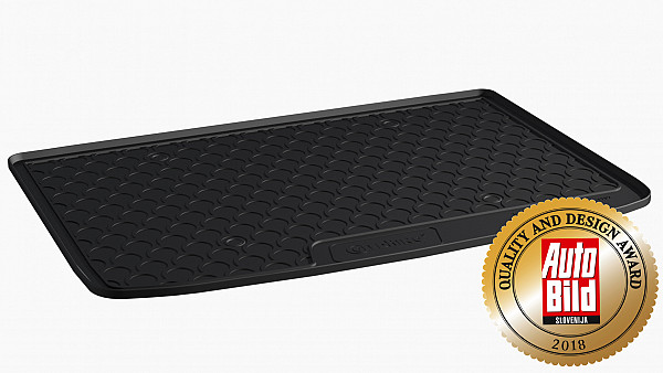 Design Cargo Trunk Liner Compatible With A Class 5 Door Hatchback W176 09.2012-04.2018  Custom-fit Cargo Trunk Mat With Raised Edge