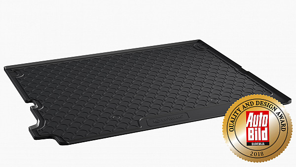 Design Cargo Trunk Liner Compatible With 5008 SUV 03.2017-05.2024 for 5 & 7 Seats Custom-fit Cargo Trunk Mat With Raised Edge