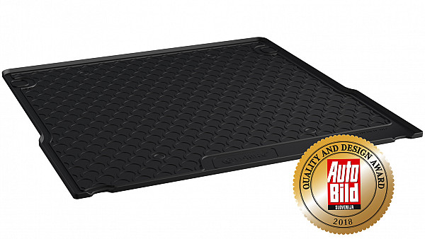 Design Cargo Trunk Liner Compatible With 308 SW (Estate) 03.2014-06.2021  Custom-fit Cargo Trunk Mat With Raised Edge