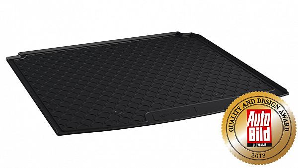 Design Cargo Trunk Liner Compatible With TALISMAN Grandtour (Estate) 03.2016-02.2022  Custom-fit Cargo Trunk Mat With Raised Edge