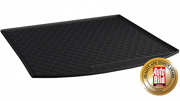 Design Cargo Trunk Liner Compatible With Touran 1T 03.2003-04.2015 for Upper Variable Floor Custom-fit Cargo Trunk Mat With Raised Edge