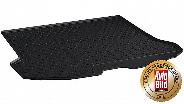 Design Cargo Trunk Liner Compatible With XC70 08.2007-04.2016  Custom-fit Cargo Trunk Mat With Raised Edge
