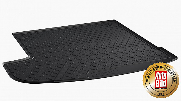 Design Cargo Trunk Liner Compatible With Insignia B Sports Tourer (Estate) 04.2017-12.2022  Custom-fit Cargo Trunk Mat With Raised Edge
