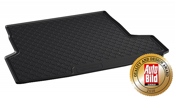 Design Cargo Trunk Liner Compatible With 3er Touring (Estate) F31  09.2012-06.2019  Custom-fit Cargo Trunk Mat With Raised Edge