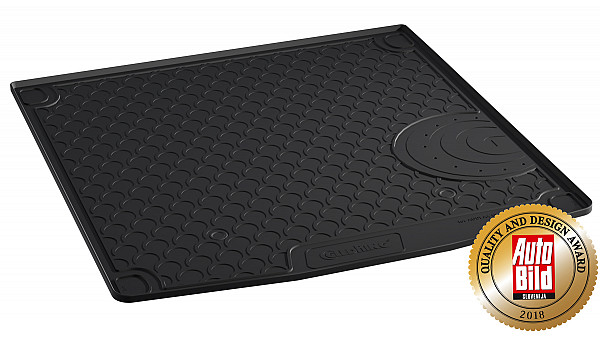 Design Cargo Trunk Liner Compatible With A4 Avant (Estate) B8, Allroad, S4, RS4 04.2008-06.2016  Custom-fit Cargo Trunk Mat With Raised Edge