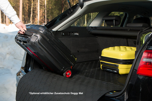 Design Cargo Trunk Liner Compatible With Focus Turnier (Estate) & Active Turnier 09.2018->  Custom-fit Cargo Trunk Mat With Raised Edge