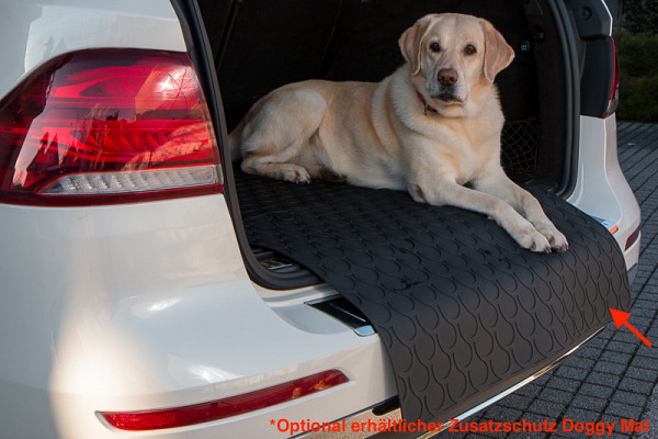 Design Cargo Trunk Liner Compatible With Focus Turnier (Estate) & Active Turnier 09.2018->  Custom-fit Cargo Trunk Mat With Raised Edge