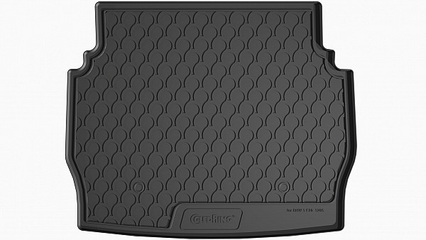 Design Cargo Trunk Liner Compatible With 1er 5 Door F20 09.2011-06.2019  Custom-fit Cargo Trunk Mat With Raised Edge