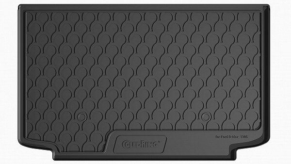 Design Kofferraumwanne kompatibel mit Ford B-Max BJ. 10.2012-09.2017  Kofferraummatte passgenau mit erhöhtem Rand