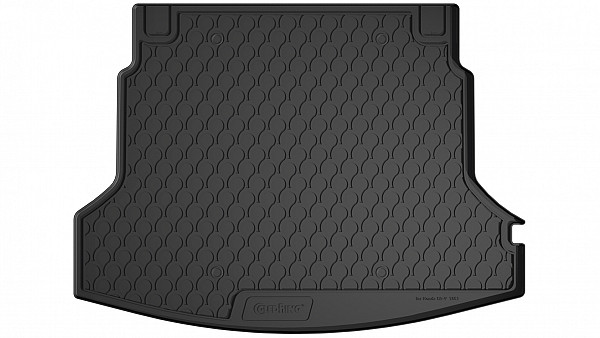 Design Kofferraumwanne kompatibel mit Honda CR-V BJ. 11.2012-08.2018  Kofferraummatte passgenau mit erhöhtem Rand